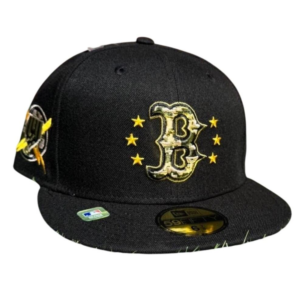 Boston Red Sox New Era 59FIFTY Salute to Service Fitted Hat – Size 6 7/8
